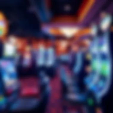 Diverse Gaming Selection at 4 Winds Casino An array of gaming machines and tables available at 4 Winds Casino