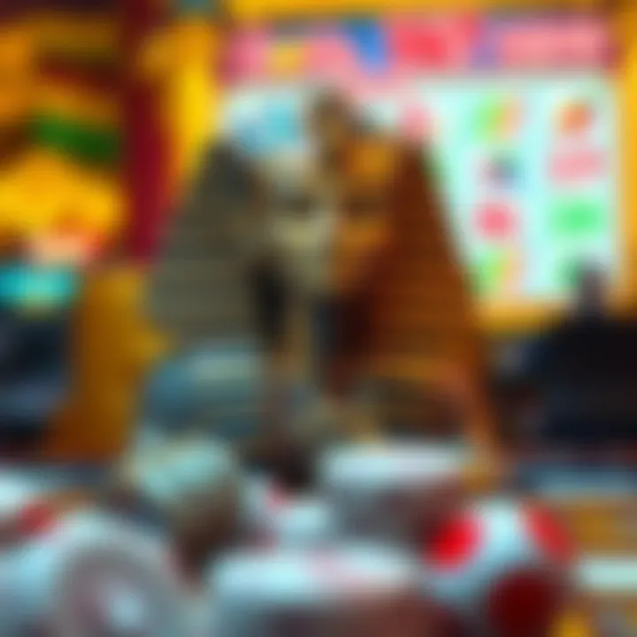 Visual representation of Cleopatra Keno game mechanics