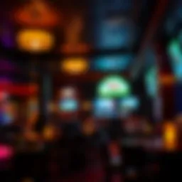 Interior ambiance of Seneca Buffalo Creek Sports Lounge