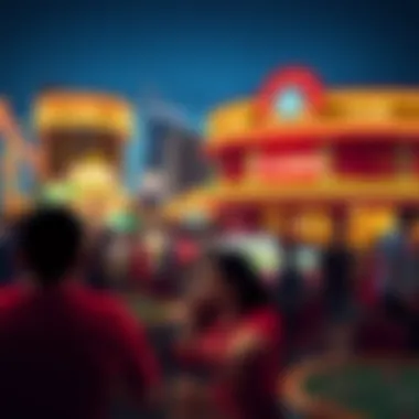 Economic Influence on Local Community Economic impact chart of Atlantic City Club Casino on local community