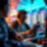 A visual representation of online betting excitement