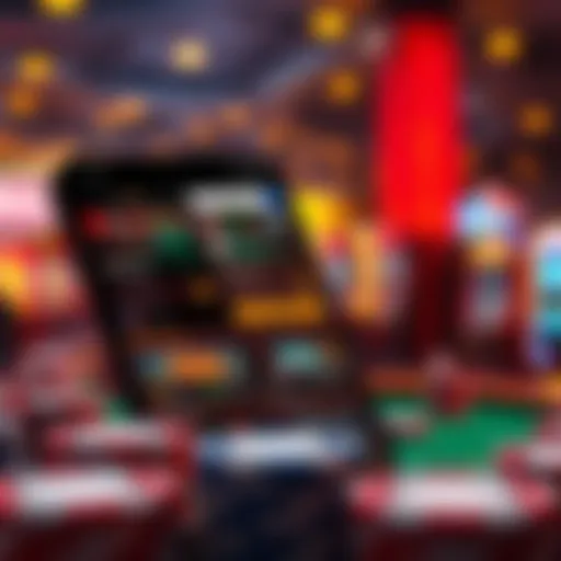 Illustration showing the BetMGM Iowa app interface with betting options