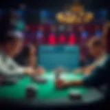 Illustration depicting betting strategy concepts