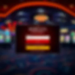 Illustration of the Borgata Rewards login interface