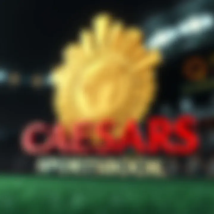 Caesars Sportsbook logo showcasing its brand identity