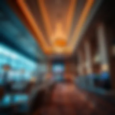 Elegant resort lobby showcasing career opportunities