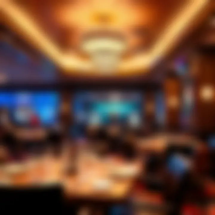 Upscale Dining Experience at Cash Creek Casino A luxurious dining area within Cash Creek Casino highlighting its upscale amenities