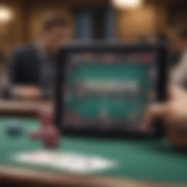 Technology enhancing poker experience on iPad