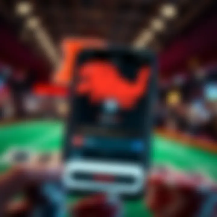 Download interface of Barstool Sportsbook on mobile