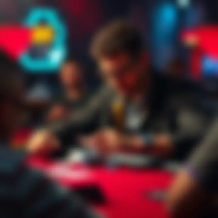 Player analyzing their strategy for Deuces Wild Poker