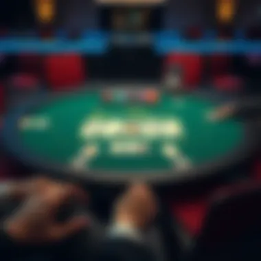 Deuces Wild Poker table layout showcasing wild card mechanics