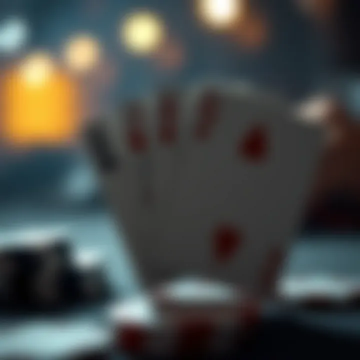 Visual representation of wild card significance in Deuces Wild