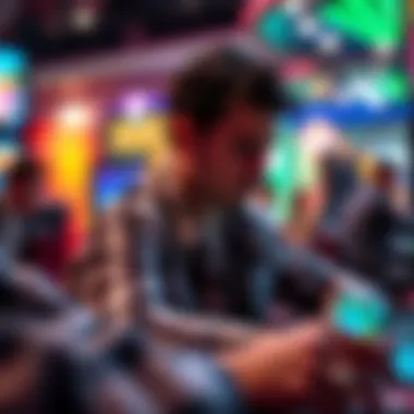 Player engaged in Diamond Slots gameplay