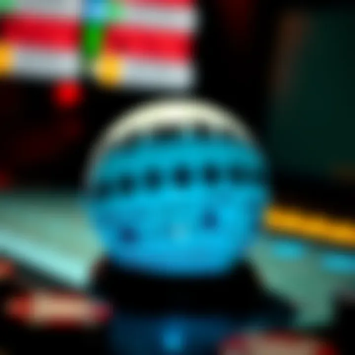 The Digital Evolution of Lottery Branding A digital representation of the Powerball logo with a virtual ticket