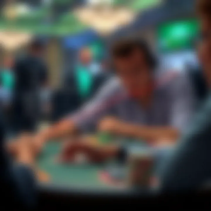 Graph illustrating bankroll management strategies