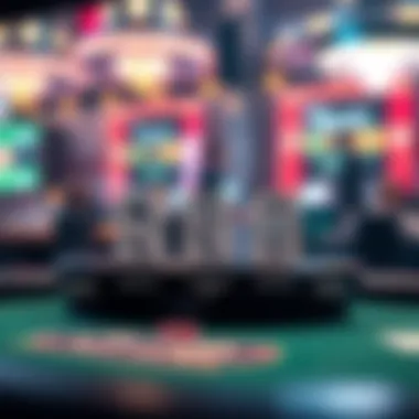 Diagram showing platform features related to betting minimums