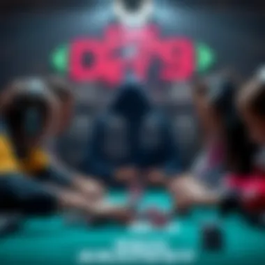 Infographic depicting different player types and strategies