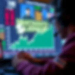 Graph showing DraftKings stock performance over time