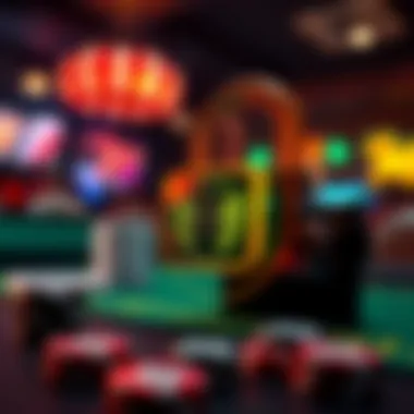 Security features depicted with a digital lock