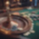 Graphics illustrating payout percentages in casinos