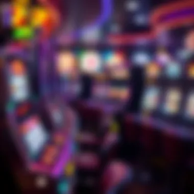An array of different types of slot machines showcasing diversity