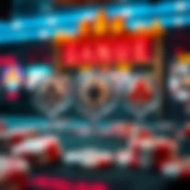 Regulatory symbols representing online gaming compliance