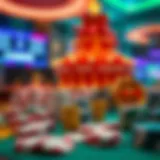 Visual representation of various casino promotions