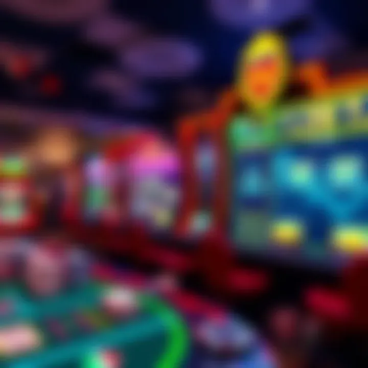 Innovations in Casino Gaming Technology A digital interface representing technological advancements in casino gaming