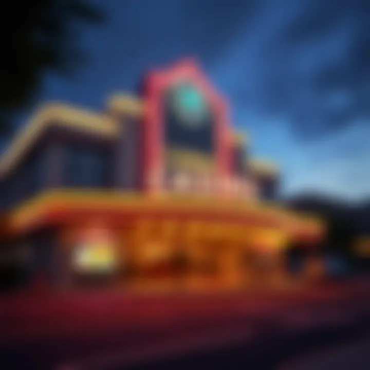 Chattanooga Casino Exterior Exterior view of a casino in Chattanooga