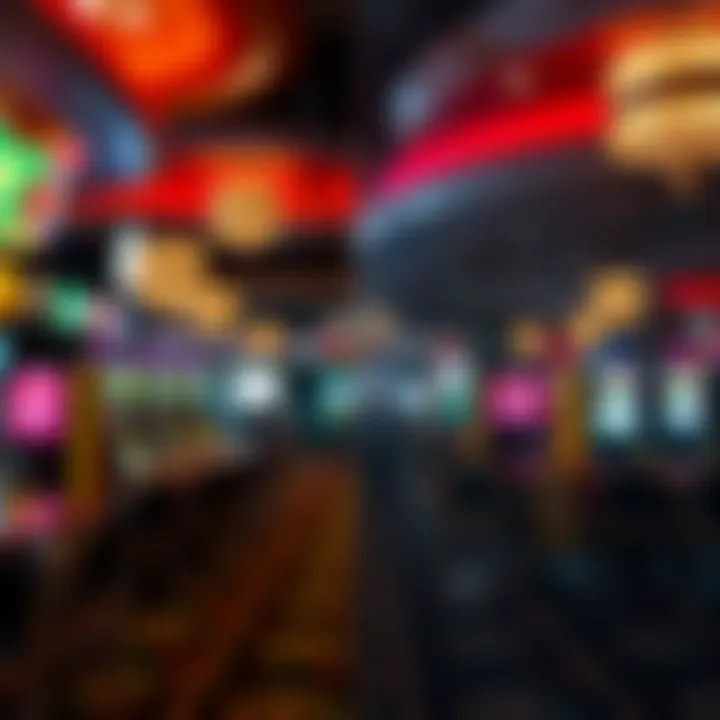 Comparison of smoking and non-smoking casino environments