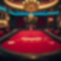 Double Deck Blackjack table setup
