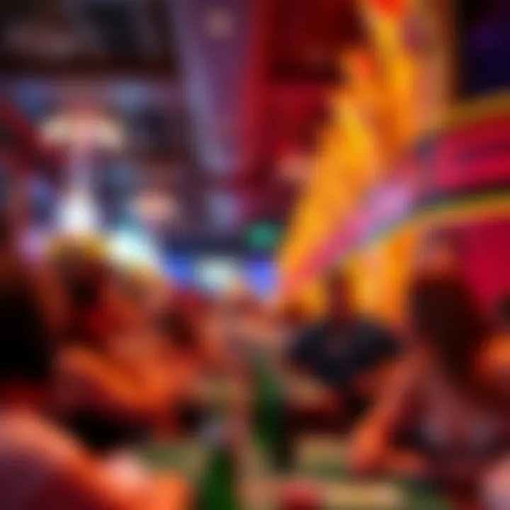 Visitors enjoying the vibrant atmosphere at Black Hawk Casino