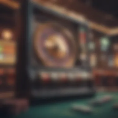 An engaging visual of free casino games interface showcasing diverse options