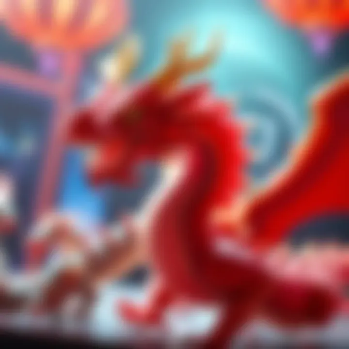 Diverse Dragon Designs in Gaming Artwork showcasing various dragon designs in gaming