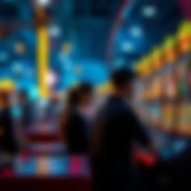 Engagement in Online Slot Gaming Conceptual image of players engaging with online slot games