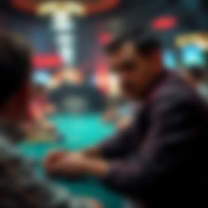 Player psychology in poker games