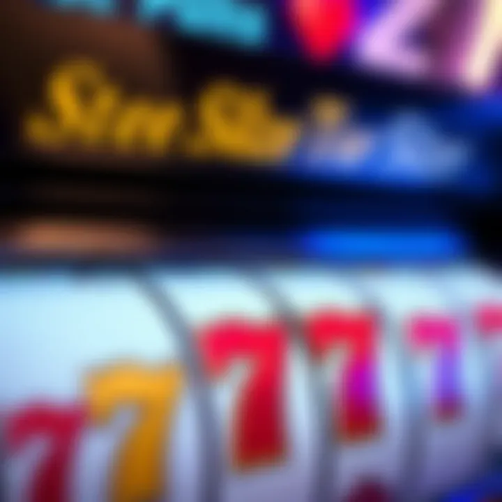 Winning Symbols in Free Sizzling Seven Close-up of winning symbols in Free Sizzling Seven