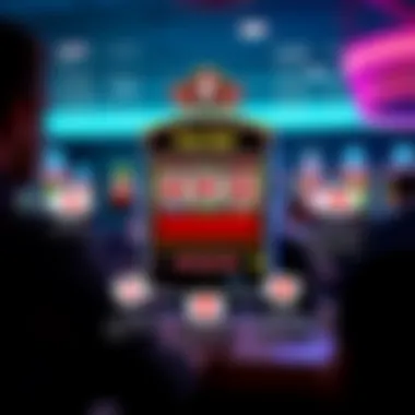 Diagram illustrating the mechanics of free slot play