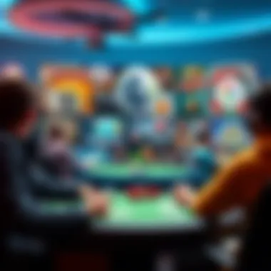 Diverse Platforms for Earning Money Through Gaming A collage of various gaming platforms offering cash rewards