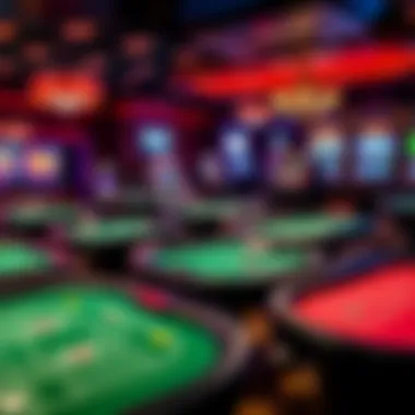 A variety of popular table games available online