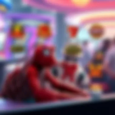 Illustration of various bonuses and promotions available in Lobstermania 3