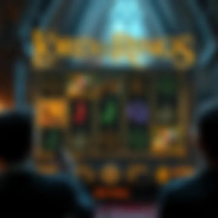 User Experience in Lord of the Rings Slot User interface showcasing the engaging features of the game