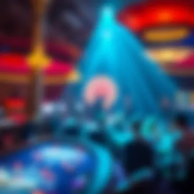 Exciting Casino Entertainment A casino entertainment event with a live performance