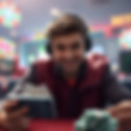 Exploring Mobile Games with Cash Rewards Diverse mobile gaming genres showcasing cash rewards