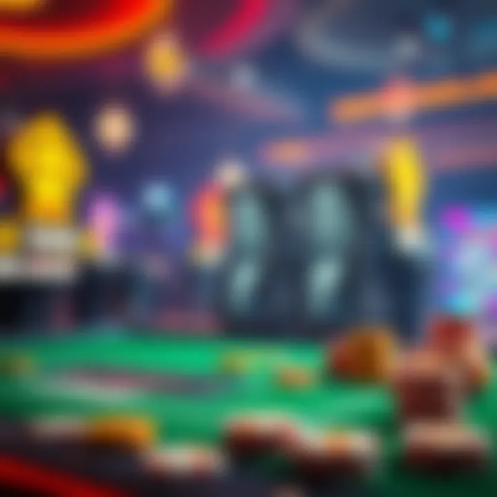 Regulatory Landscape of Crypto Gambling A conceptual image depicting regulatory aspects of crypto gambling.