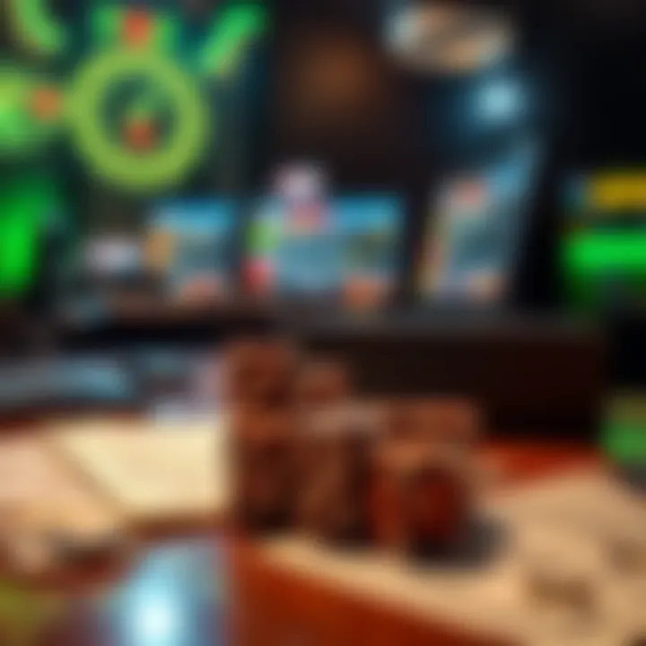 Regulatory Framework of Online Gambling Regulatory documents and gaming licenses on a desk