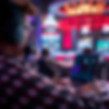 Technology's Impact on Gambling Practices Symbolic representation of technology influencing gambling