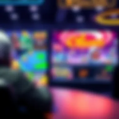 A vibrant online gaming interface showcasing various free-to-play games