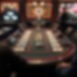 Pai Gow Poker table layout
