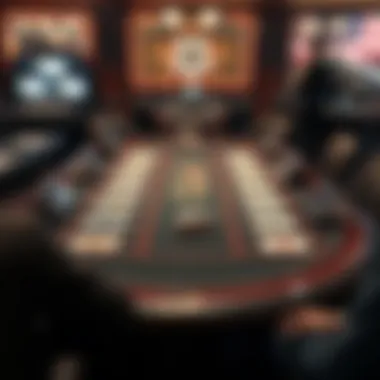 Pai Gow Poker table layout